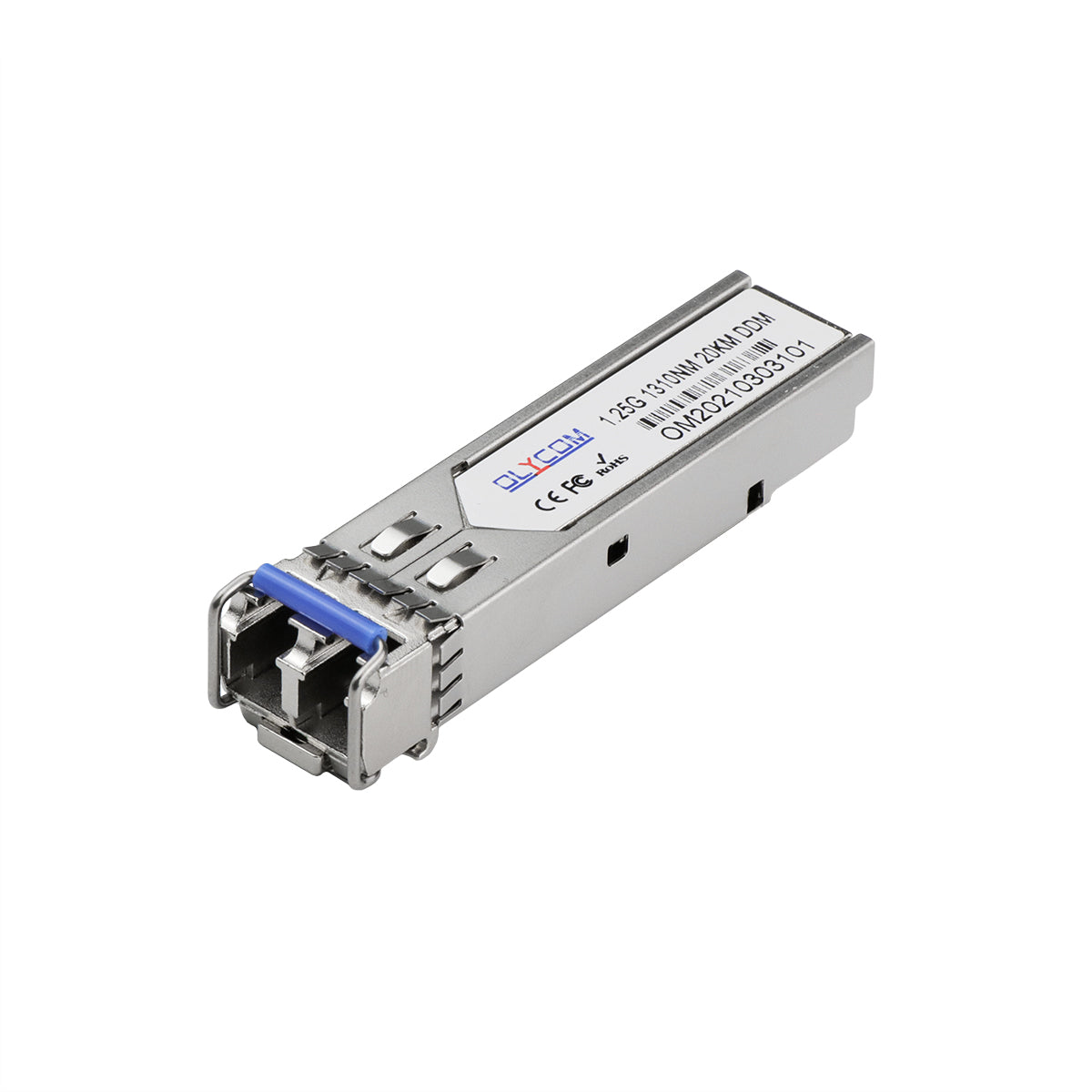 1.25Gbps SFP Transceiver, Single Mode, Duplex, 20km Reach 1310nm,OSBL1G20D