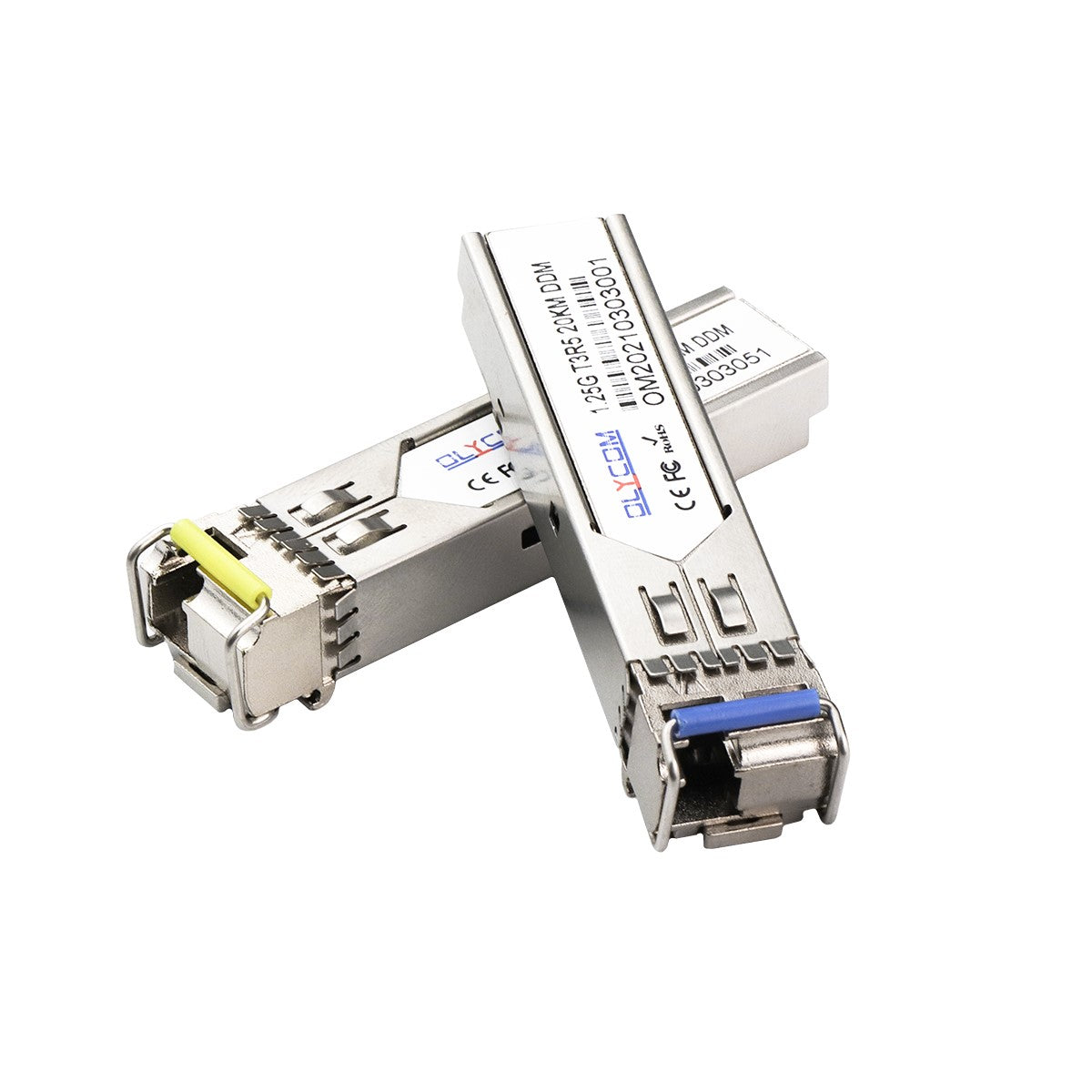 1.25Gbps SFP Transceiver, Single Mode, 3km Reach 1550nm TX / 1310nm RX,OSBL1G03D-53