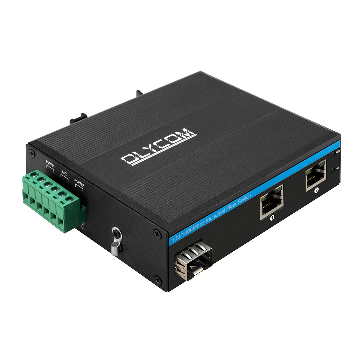 2 оптоволоконных кабеля SFP+2 промышленных оптоволоконных коммутатора UTP 10/100/1000 Мбит/с