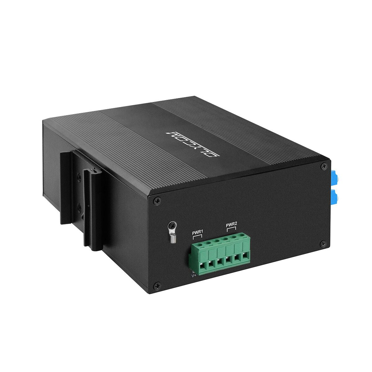 4 Port Optical Bypass Managed Fiber Switch 2.5G Uplink Gigabyte ERPS Ring Network