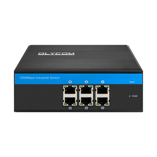 E-mark Certified 10/100Mbps Industrial PoE Ethernet Switch