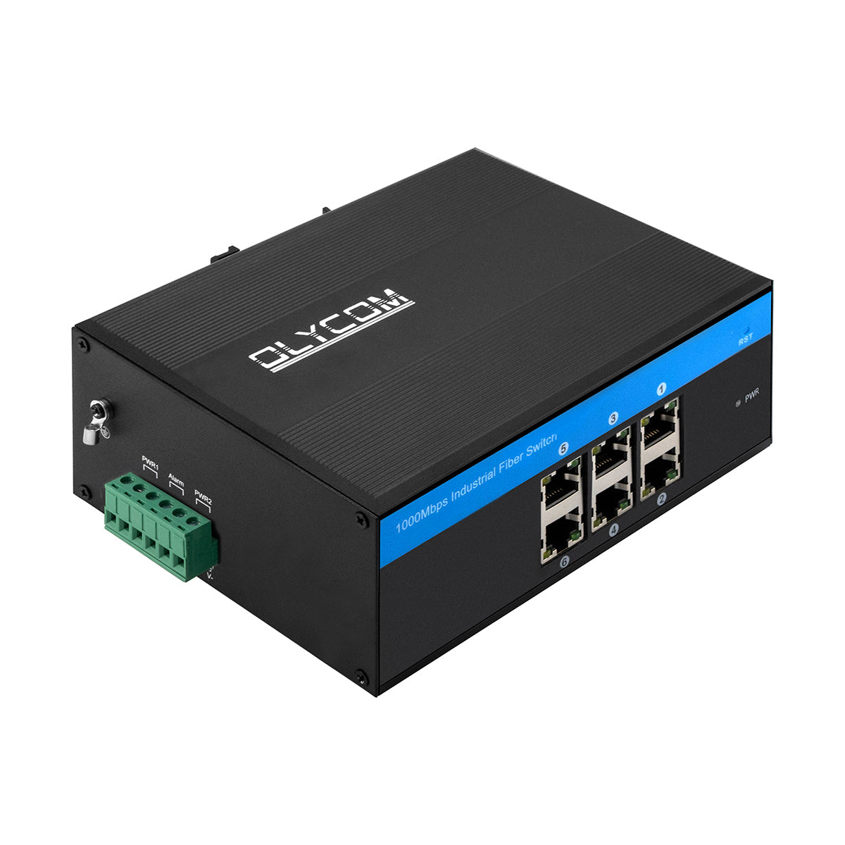 E-mark Certified 10/100Mbps Industrial PoE Ethernet Switch