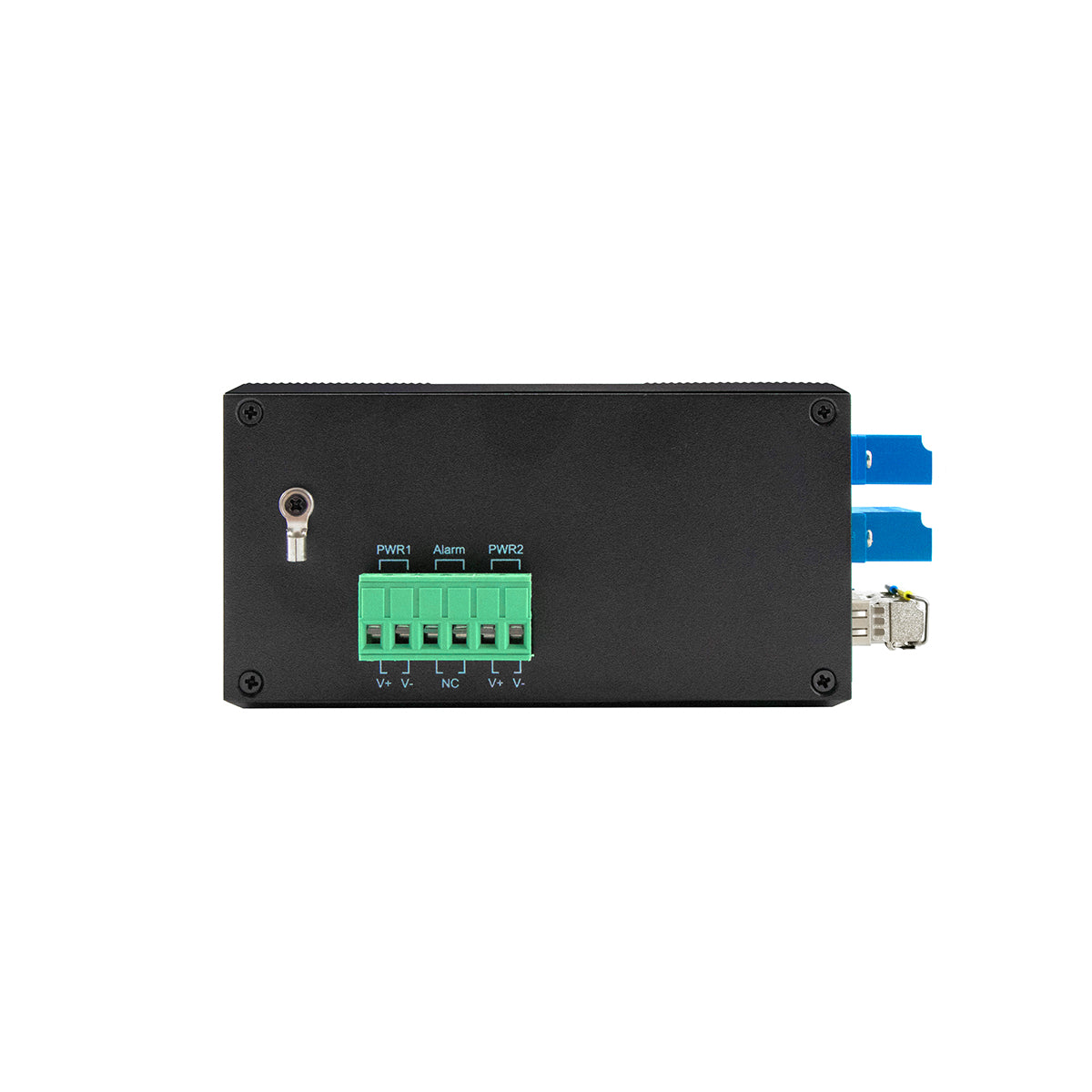 2.5G Managed PoE Fiber Bypass Switch 8 Port 240W Budget Fanless CE Certified