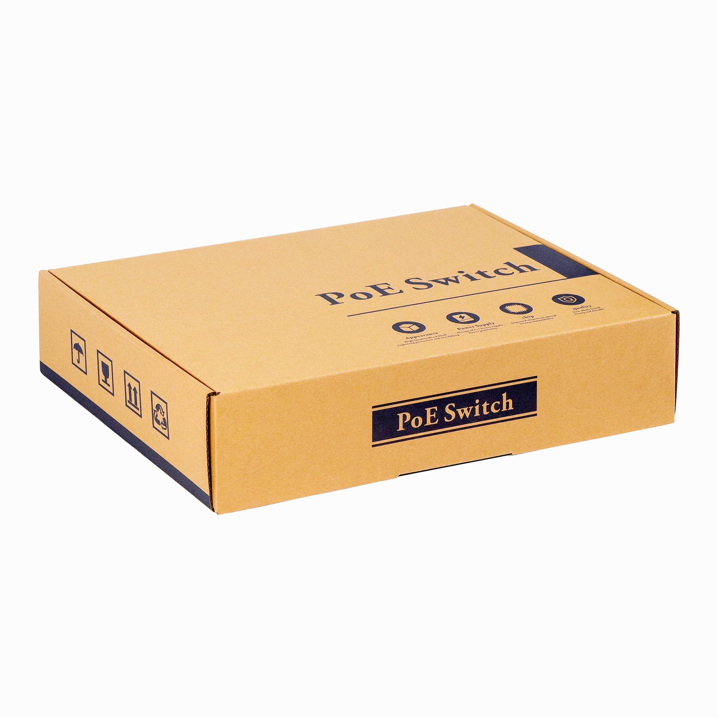 Olycom 8-Port Gigabit PoE+ Managed Switch SFP Uplink 150W Budget Realtek Chip