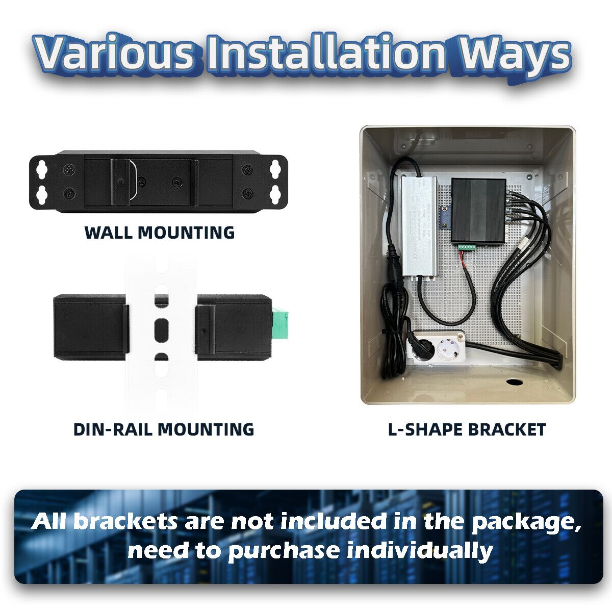 5-Port E-mark Certified Gigabit Industrial Ethernet Switch