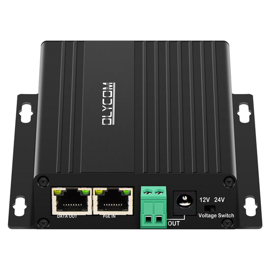 Olycom 30W Gigabit PoE Splitter DC12V DC24V Wall Mounted