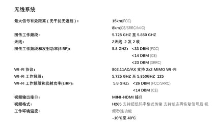 Visiable/ Zoom/ Thermal/ L-aser 4 Cameras in One, 4K Camera, 8x Digital Zoom, 1-160x Super Zoom, 640×512 Thermal Resolution, 30fps, 1/2" 48MP Sensor for 20KM Transmission