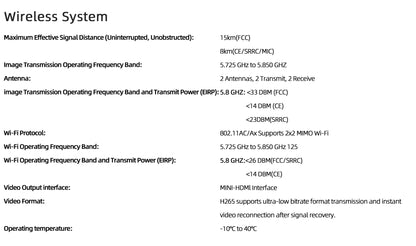 Visiable/ Zoom/ Thermal/ L-aser 4 Cameras in One, 4K Camera, 8x Digital Zoom, 1-160x Super Zoom, 640×512 Thermal Resolution, 30fps, 1/2" 48MP Sensor for 20KM Transmission