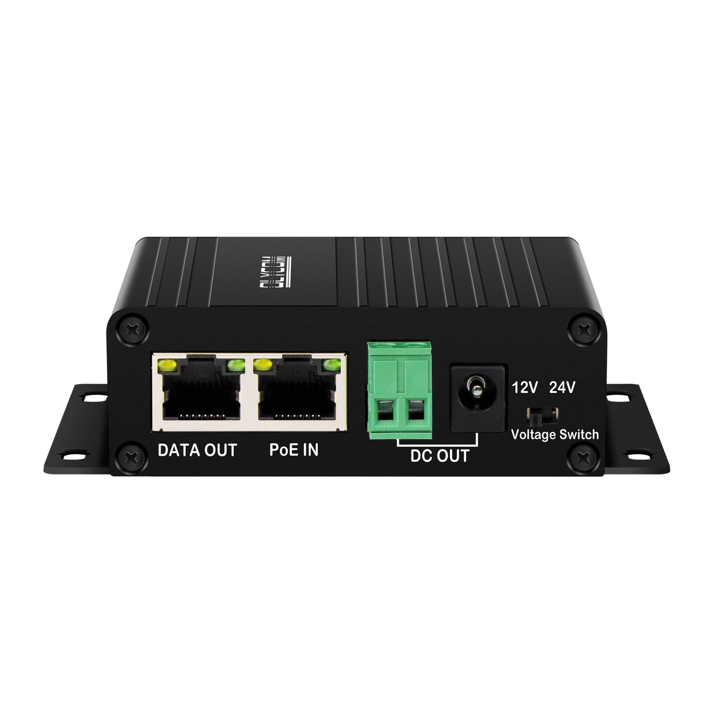 Olycom 30W Gigabit PoE Splitter DC12V DC24V Wall Mounted