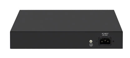 10-Port Full Gigabit Managed Ethernet Switch CCTV VLAN Fanless AC Input CE