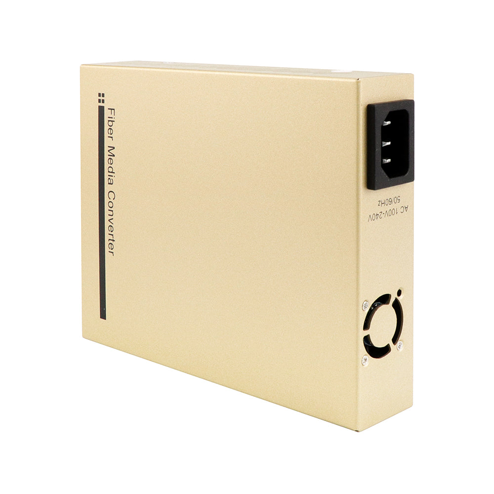 10G OEO Fiber Media Converter AC220V Unmanaged Long-Haul Signal 3R Repeating