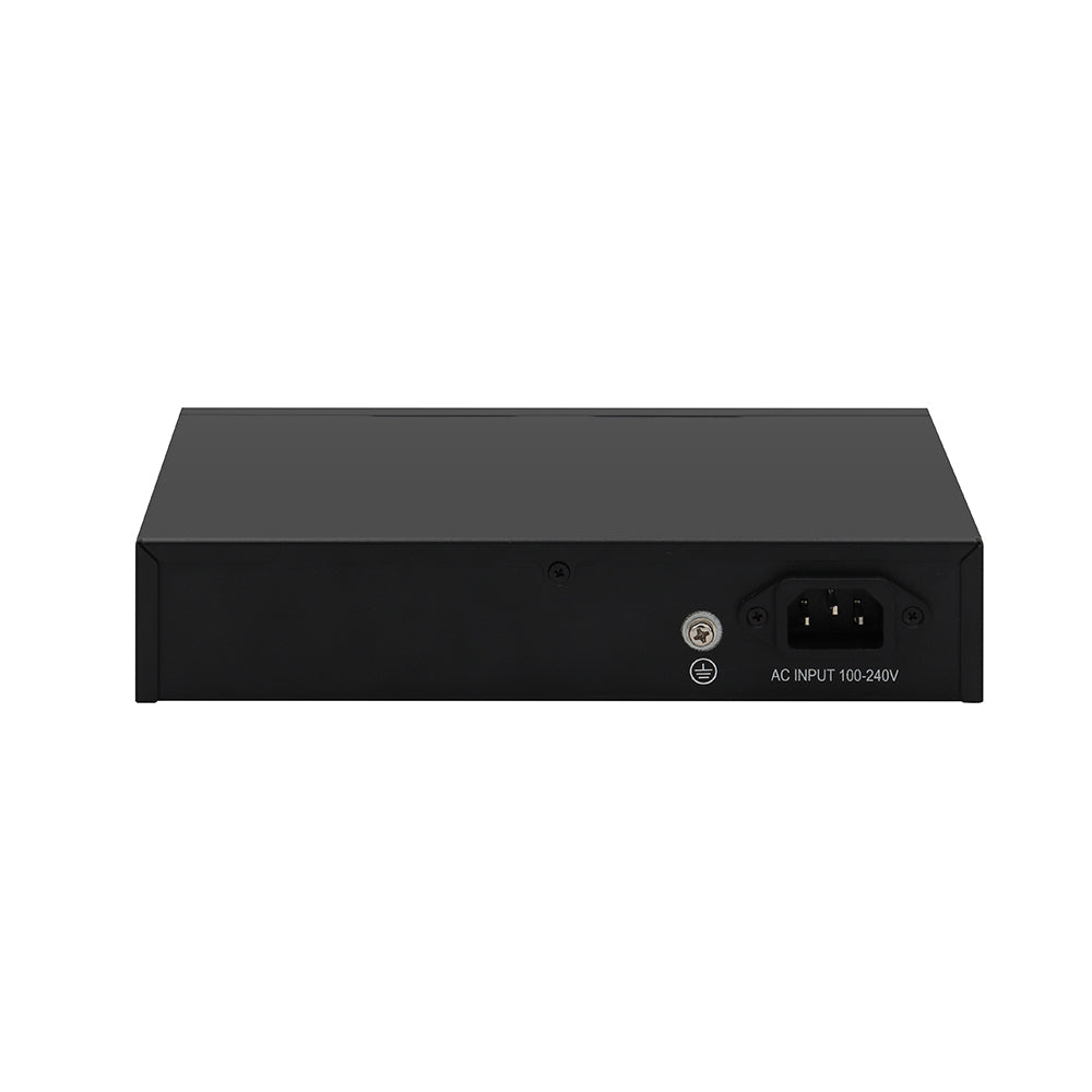 8 Port Gigabit CCTV PoE Switch 120W with 2*1G SFP/RJ45 Uplink Unmanaged Rack Mounted