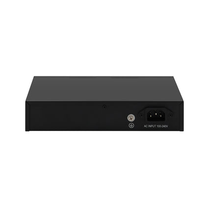 8 Port Gigabit CCTV PoE Switch 120W with 2*1G SFP/RJ45 Uplink Unmanaged Rack Mounted