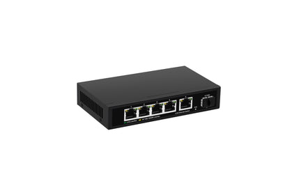 6-Port 10G Uplink 2.5G Ethernet Switch Unmanaged Fanless High-Speed Network Solution