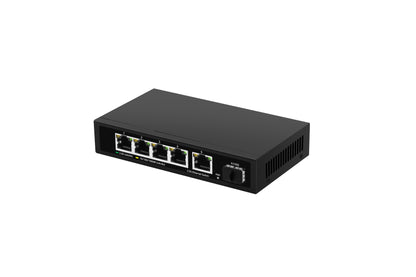 6-Port 10G Uplink 2.5G Ethernet Switch Unmanaged Fanless High-Speed Network Solution