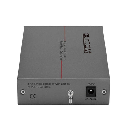Gigabit Media Converter LFPT Singlemode SC Port Unmanaged 20KM DC5V Rack Mountable