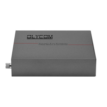 Gigabit SFP Fiber Media Converter LFPT Rack Mountable Unmanaged CE FCC Listed