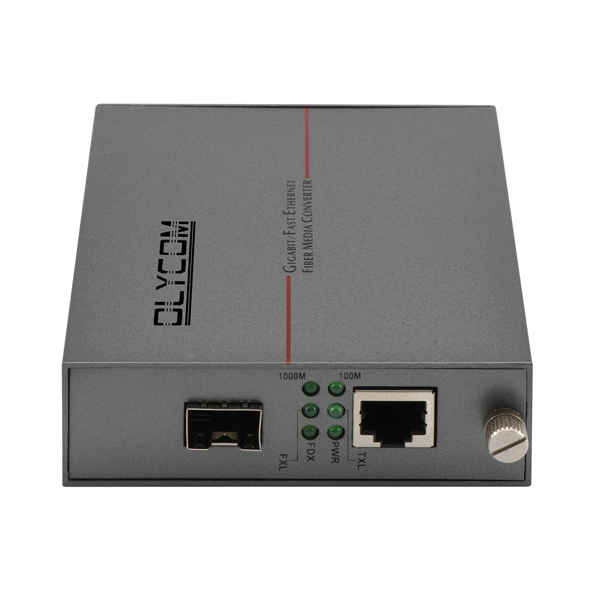 Gigabit SFP Fiber Media Converter LFPT Rack Mountable Unmanaged CE FCC Listed