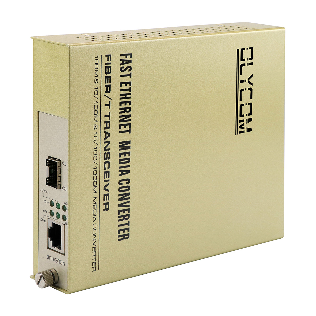Gigabit SFP Fiber Media Converter 220V Internal Power Hot-Swappable Optic CE