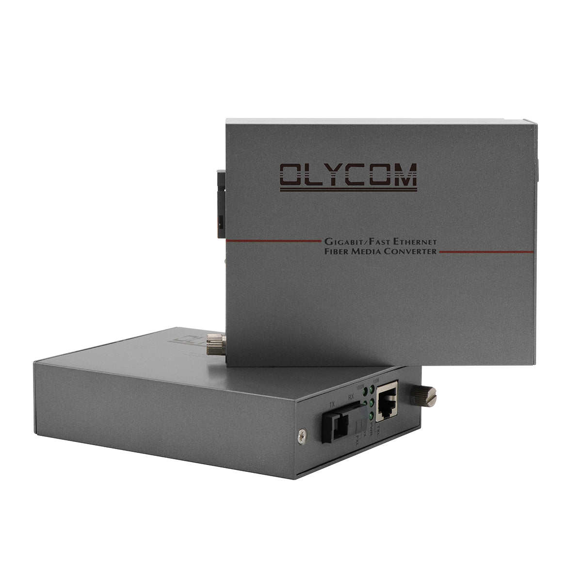Single Fiber Gigabit Media Converter Unmanaged DC5V Support LFPT CE