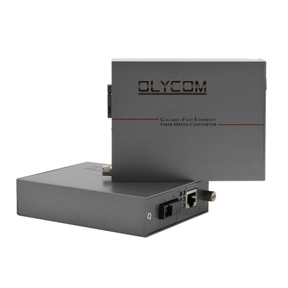 Single Fiber Gigabit Media Converter Unmanaged DC5V Support LFPT CE