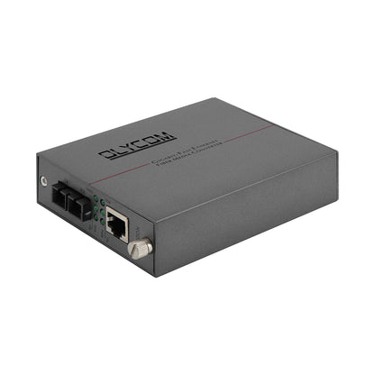 Gigabit Media Converter LFPT Singlemode SC Port Unmanaged 20KM DC5V Rack Mountable