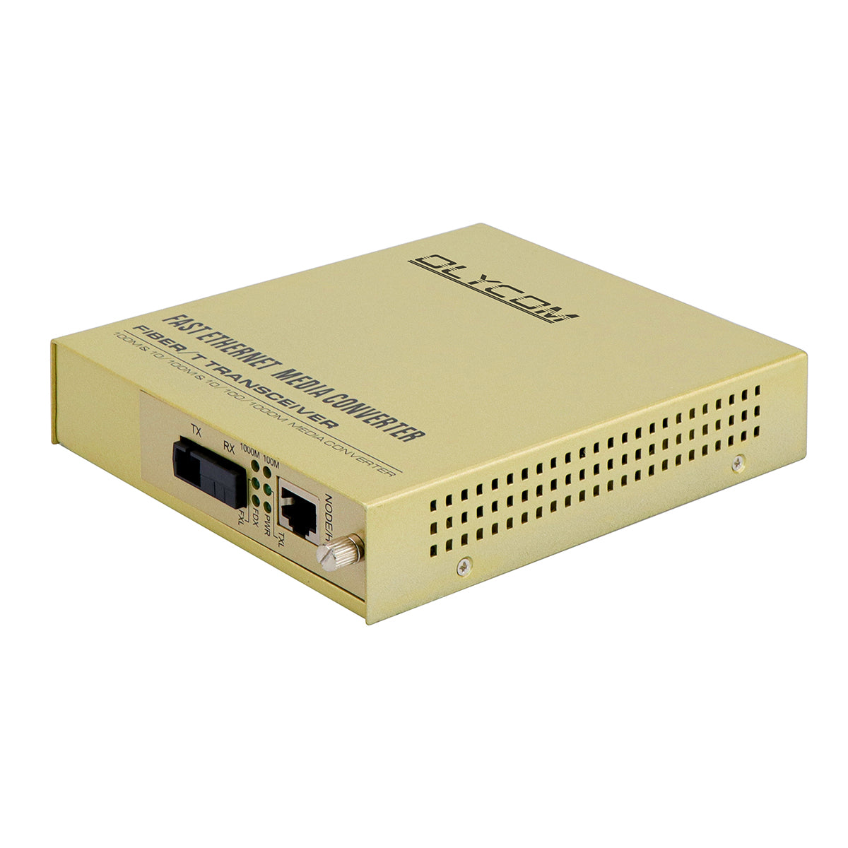 220V WDM Media Converter Gigabit Ethernet SC Single Fiber 20KM Unmanaged CE