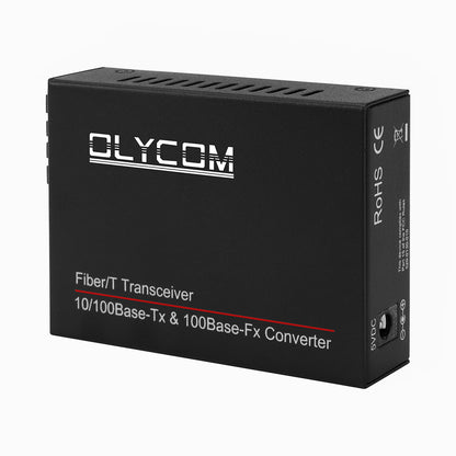10/100/1000M Dual Fiber Gigabit Ethernet Converter LFPT Unmanaged SC Port DC5V DC12V