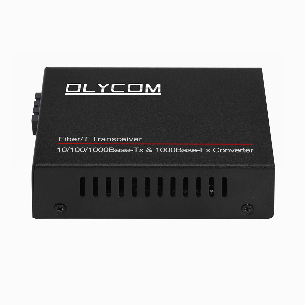 Olycom Gigabit SFP Fiber Media Converter CE DC5V Unmanaged Reatek Chip Rack Mounted