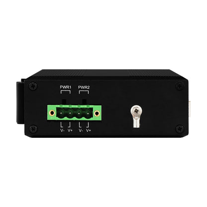 Managed 10/100/1000Mbps Industrial POE Fiber Switch ( 2 Fiber to 4UTP)