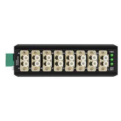 Olycom Optical Bypass Module LC Connector MultiMode DIN Rail Mount CE