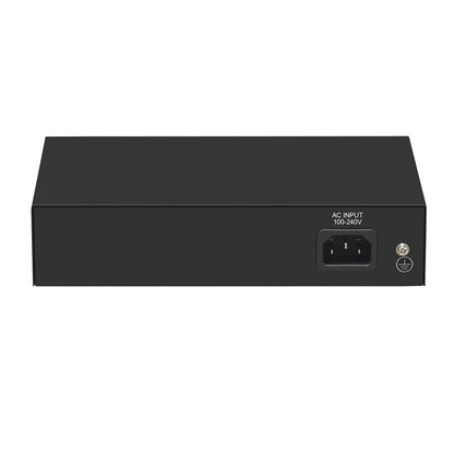 6 Port Fast Ethernet PoE Network Switch AC Input 15.4W/30W for IP Cameras
