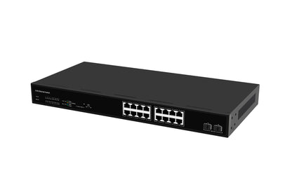 18-Port 10G Uplink 2.5G Ethernet Switch Unmanaged Single AC Powered Fanless Rack Mounted
